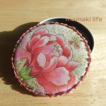 お菓子の缶をアレンジ・レジン♪